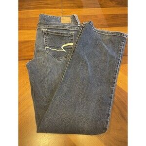 American Eagle Outfitters Womens Jeans Original Boot Stretch Blue Size 6